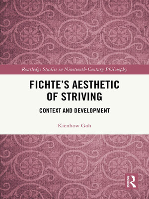 cover image of Fichte's Aesthetic of Striving